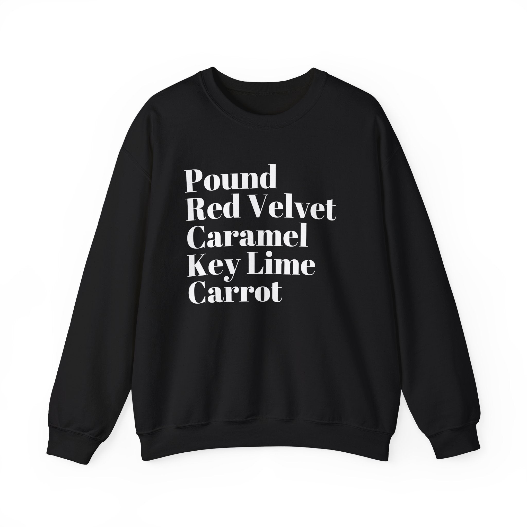 Cake Flavors Sweatshirt