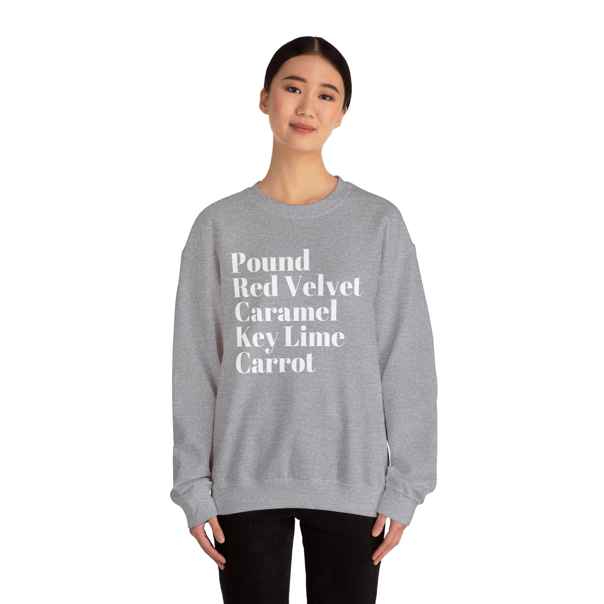 Cake Flavors Sweatshirt