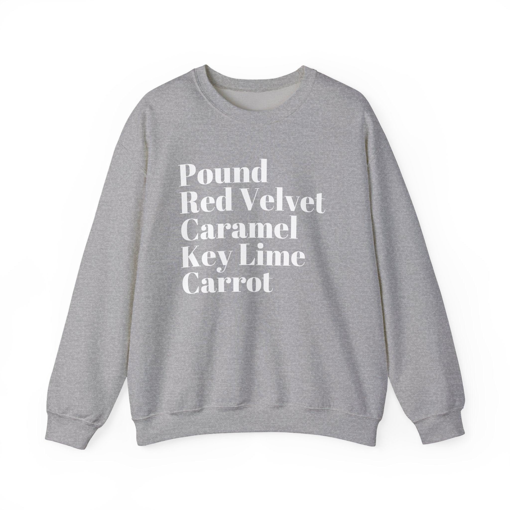 Cake Flavors Sweatshirt